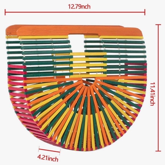 Handcrafted Bamboo Beach Tote -
Eco-Friendly & Stylish - Picture 12 of 12